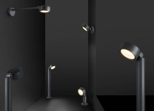 Накладной светодиодный светильник ESKINA Pole 14,5W(1000Lm), антрацит, IP65, IK02, нейтральный белый свет 4000K