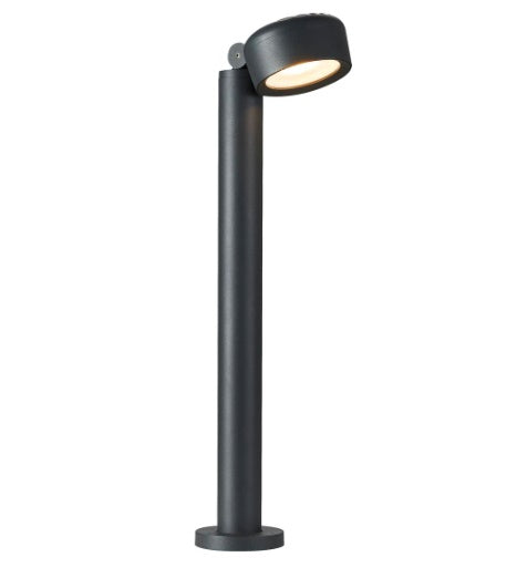 14.5W(1000Lm) ESKINA Pole surface-mounted LED luminaire, anthracite, IP65, IK02, neutral white light 4000K