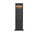 10W(400Lm) FLATT POLE 65 uz virsmas montējams LED gaismeklis, matēts antracīts, IK03, IP65, silti balta gaisma 3000K
