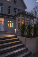 10W(400Lm) FLATT POLE 65 surface-mounted LED luminaire, matt brown/matt anthracite, IK03, IP65, neutral white 4000K