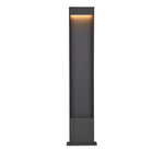 Накладной светодиодный светильник 10W(400Lm) FLATT POLE 100, матовый антрацит, IK03, IP65, нейтральный белый свет 4000K