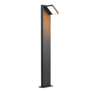 12W(950/980Lm ABRIDOR POLE 100 uz virsmas montējams LED gaismeklis, matēts antracīts,  IP55, IK07, silti balta/neitrāla gaisma 3000/4000 K