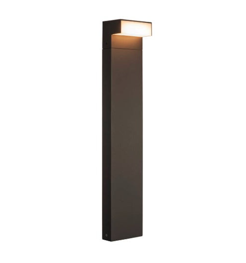 7W(490/530Lm) L-LINE OUT 80 FL POLE накладной светодиодный светильник, антрацит, IP65, IK02, белый свет 3000K / 4000K