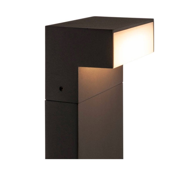 7W(490/530Lm) L-LINE OUT 80 FL POLE pinnapealne LED-valgusti, antratsiit, IP65, IK02, valge valgus 3000K / 4000K