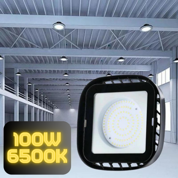 100W(8700Lm) LED noliktavas gaismeklis, V-TAC, IP65, auksti balta gaisma 6500K