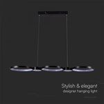 38W(4560Lm) LED Dizaina gaismeklis, V-TAC, IP20, neitrāli balta gaisma 4000K