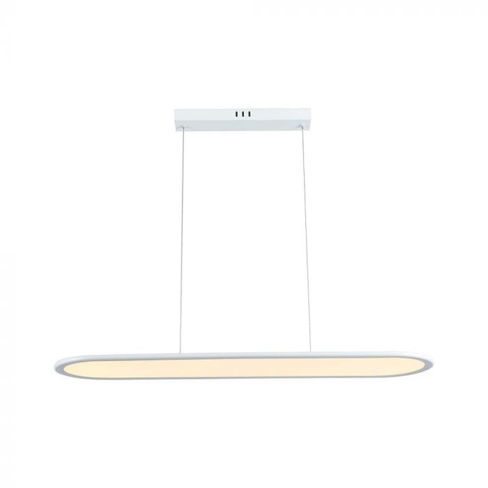 24W(3000Lm) LED disainvalgusti, V-TAC, IP20, valge, neutraalne valge 3000K