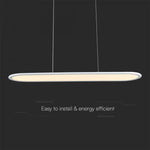 24W(3000Lm) LED disainvalgusti, V-TAC, IP20, valge, neutraalne valge 3000K