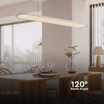 24W(3000Lm) LED disainvalgusti, V-TAC, IP20, valge, neutraalne valge 3000K