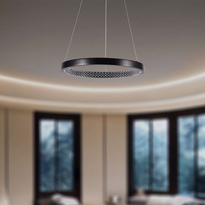 19W(2160Lm) LED design lamp, V-TAC, IP20, warm white light 3000K