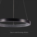 19W(2160Lm) LED design lamp, V-TAC, IP20, warm white light 3000K