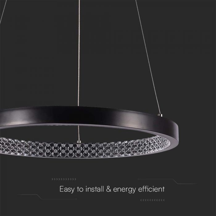 19W(2160Lm) LED design lamp, V-TAC, IP20, warm white light 3000K