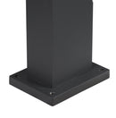 24W(1100/1200Lm) ESKINA FRAME 125 Pole double surface-mounted LED luminaire, anthracite, IP65, IK006, neutral white 4000K