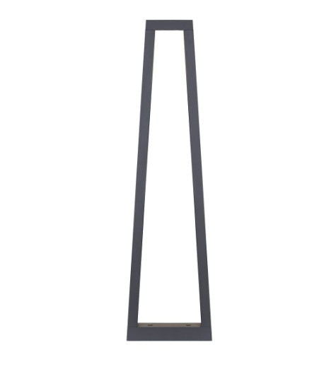 15W(1240/1300Lm) BOOKAT Pole PHASE Surface Mount LED Luminaire, Anthracite, IP65, IK05, Neutral White 4000K