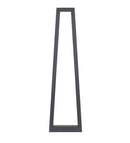 15W(1240/1300Lm) BOOKAT Pole PHASE Surface Mount LED Luminaire, Anthracite, IP65, IK05, Neutral White 4000K