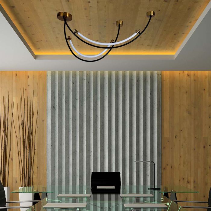 20W(2500Lm) LED dizaina gaismeklis, V-TAC, IP20, neitrāli balta gaisma 4000K