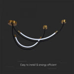 20W(2500Lm) LED-designarmatur, V-TAC, IP20, neutralvit 4000K