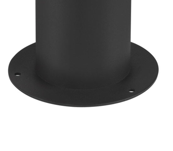 MAX 11W GRAFIT E27 60 Pole apaļš uz virsmas montējams LED dārza gaismeklis, IP44, matēts antracīts