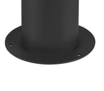 MAX 11W GRAFIT E27 90 Pole apaļš uz virsmas montējams LED dārza gaismeklis, IP44, matēts antracīts