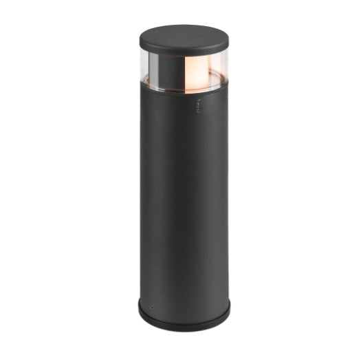 Накладной светодиодный садовый светильник DALI M-POL 30 Pole Bollard для профессиональных проектов, матовый антрацит, IP6565, IK10. Цветовая температура (2700/3000 K) может быть выбрана с помощью переключателя CCT перед установкой