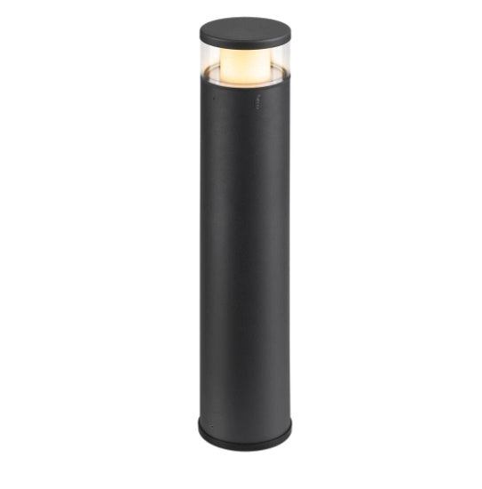 Накладной светодиодный садовый светильник DALI M-POL 60 Pole Bollard для профессиональных проектов, матовый антрацит, IP6565, IK10. Цветовая температура (2700/3000 K) может быть выбрана с помощью переключателя CCT перед установкой