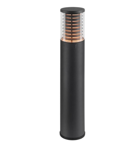 Накладной светодиодный садовый светильник DALI M-POL 60 Pole Bollard для профессиональных проектов, матовый антрацит, IP6565, IK10. Цветовая температура (2700/3000 K) может быть выбрана с помощью переключателя CCT перед установкой