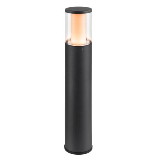 Накладной светодиодный садовый светильник DALI M-POL 60 Pole Bollard для профессиональных проектов, матовый антрацит, IP6565, IK10. Цветовая температура (2700/3000 K) может быть выбрана с помощью переключателя CCT перед установкой