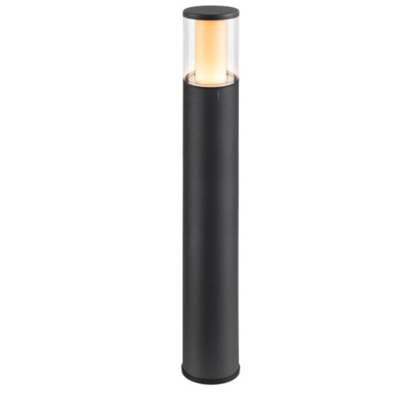 DALI M-POL 90 Pole Bollard uz virsmas montējams LED dārza gaismeklis profesionāliem projektiem, matt anthracite, IP6565, IK10. Krāsu temperatūru (2700/3000 K) var izvēlēties, izmantojot CCT slēdzi pirms uzstādīšanas