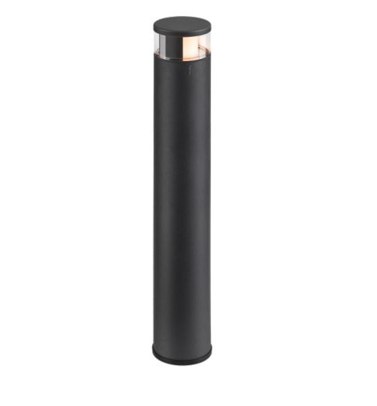 DALI M-POL 90 Pole Bollard uz virsmas montējams LED dārza gaismeklis profesionāliem projektiem, matt anthracite, IP6565, IK10. Krāsu temperatūru (2700/3000 K) var izvēlēties, izmantojot CCT slēdzi pirms uzstādīšanas