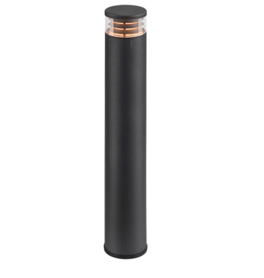 DALI M-POL 90 Pole Bollard uz virsmas montējams LED dārza gaismeklis profesionāliem projektiem, matt anthracite, IP6565, IK10. Krāsu temperatūru (2700/3000 K) var izvēlēties, izmantojot CCT slēdzi pirms uzstādīšanas