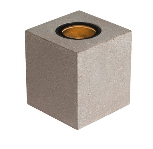 MAX10W GU10 CONCRETO FL Surface mounted LED luminaire, concrete, IP65, IK05