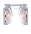 48V 1m DALI uz virsmas montējama sliede balta