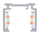 48V 1m DALI uz virsmas montējama sliede balta