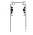 48V DALI 1 m iebūvējama montāžas sliede melna