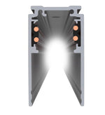 2 m Deep Mounting Rail - 48V TRACK System black