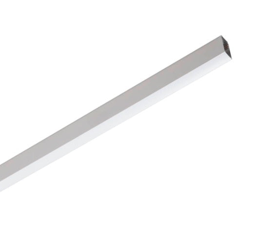 3 m iebūvējama montāžas sliede – 48V TRACK sistēmai balta