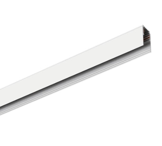 3 m iebūvējama montāžas sliede – 48V TRACK sistēmai balta