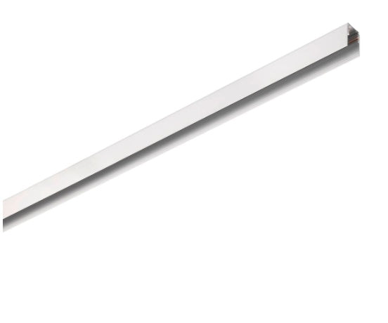 3 m iebūvējama montāžas sliede – 48V TRACK sistēmai balta