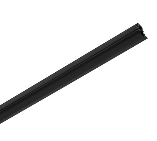 48V DALI 2 m recessed mounting rail black