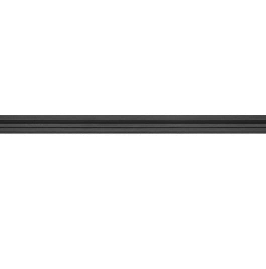 48V DALI 2 m recessed mounting rail black