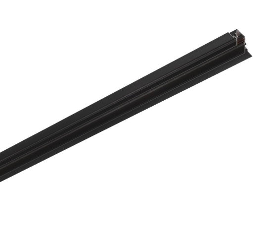 48V DALI 4 m iebūvējama montāžas sliede, melna