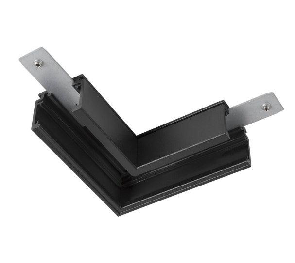 48 В Г-образный механический разъем для светодиодных трековых светильников черный