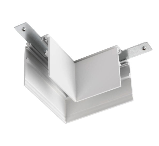 48V L veida savienotājs mehānisks LED sliežu gaismekļiem balts