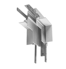 L veida savienotājs mehānisks 48V TRACK Sistēmai balta