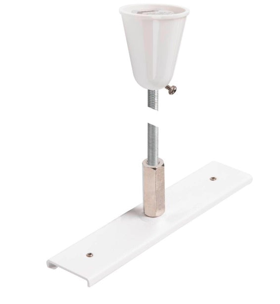 48V DALI support plate with mounting kit for pendant track luminaires