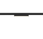 7,3W(680Lm) DALI 2 IN-LINE 22 LED lineaarne valgusti, IP20, IK02, dimmerdatav, matt must, neutraalne valge 4000K