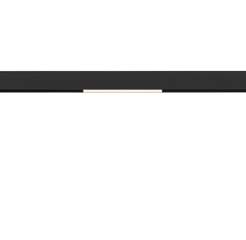 7.3W(680Lm) DALI 2 IN-LINE 22 LED lineārais sliežu gaismeklis, IP20, IK02, dimmējams, matēti melns, neitrāli balta gaisma 4000K