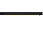 14W(1180Lm) 48V DALI 2 IN-LINE 44 LED lineārs sliežu gaismeklis, IP20, IK02, melns,dimmējams, silti balta gaisma 3000K