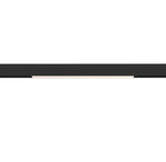 14W(1450Lm) 48V IN-LINE 44 LED linear track luminaire, IP20, IK02, matt black, neutral white 4000K
