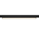14W(1450Lm) 48V IN-LINE 44 LED linear track luminaire, IP20, IK02, matt black, neutral white 4000K